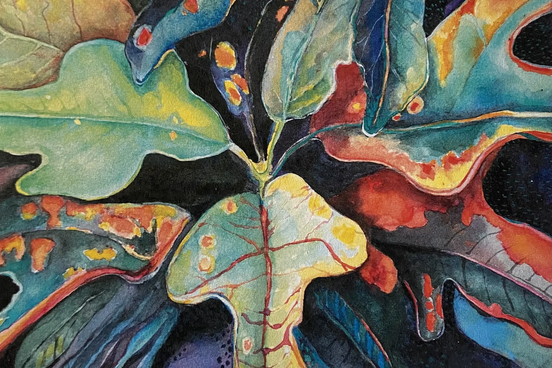 Original Red Road artwork inspired by the land and community